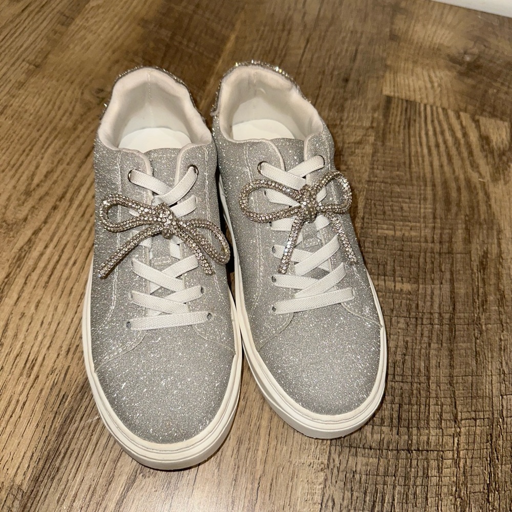 Girls size 3 Steve Madden sparkly shoes